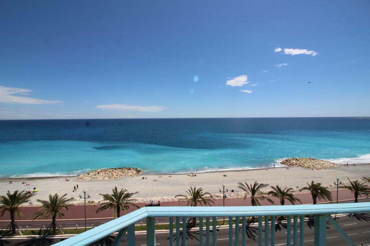 Nice Booking - Electra Vue Mer Balcon Dernier Etage Zewnętrze zdjęcie