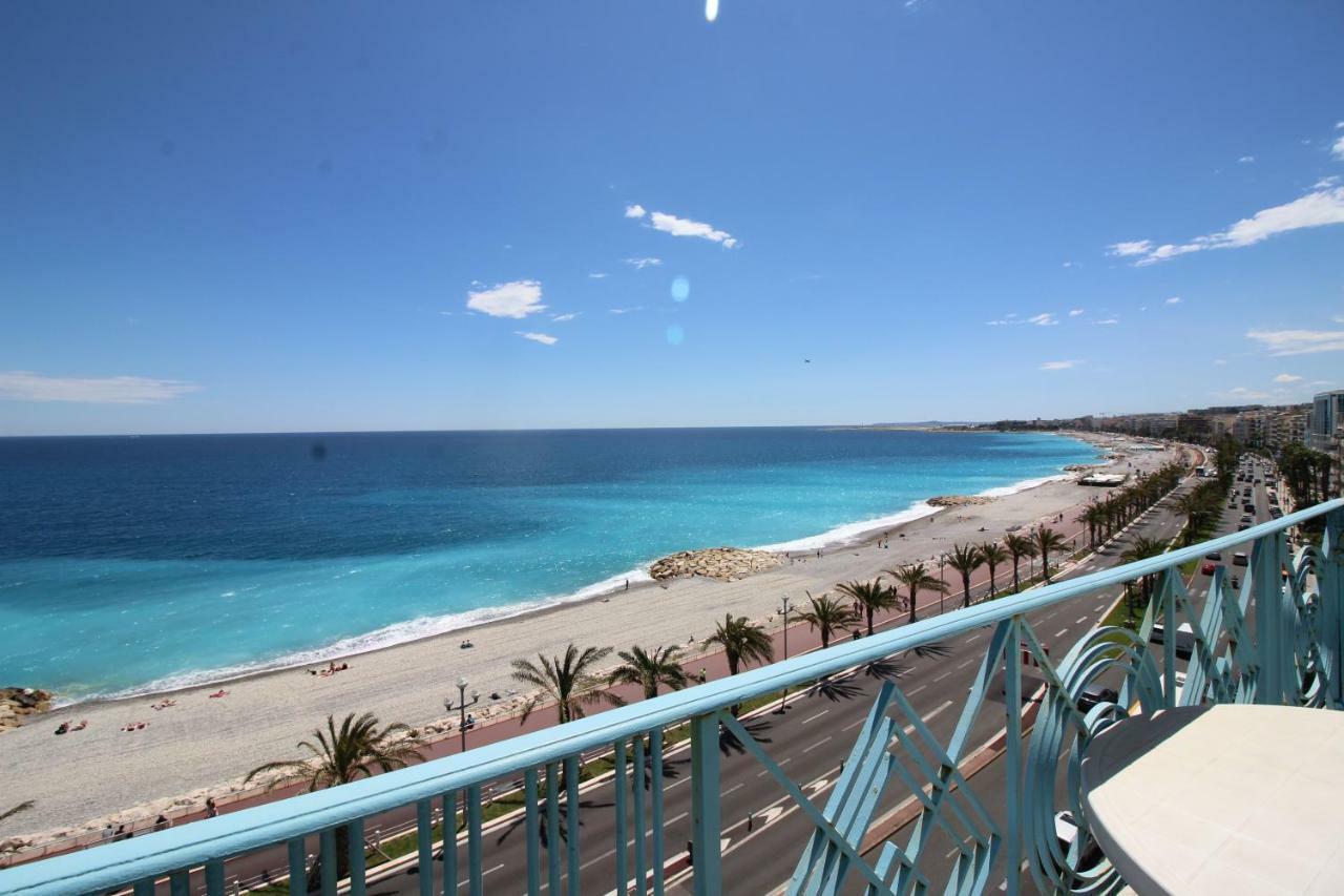 Nice Booking - Electra Vue Mer Balcon Dernier Etage Zewnętrze zdjęcie